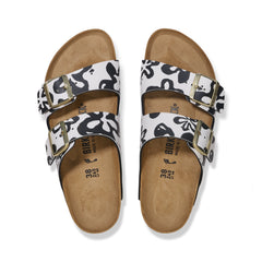 Arizona Blooms White & Black Birko-Flor