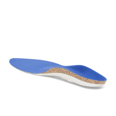 Blue Footbed Long Microfibre