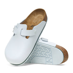 Boston Pro White PU Coated Natural Leather