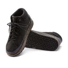 Honnef High Black Oiled Nubuck Leather