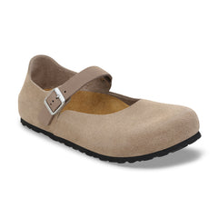 Mantova Taupe Suede Leather