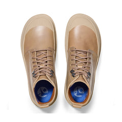 Prescott Mens Taupe Natural Leather