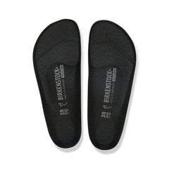 Super Birki Footbed Black Textile