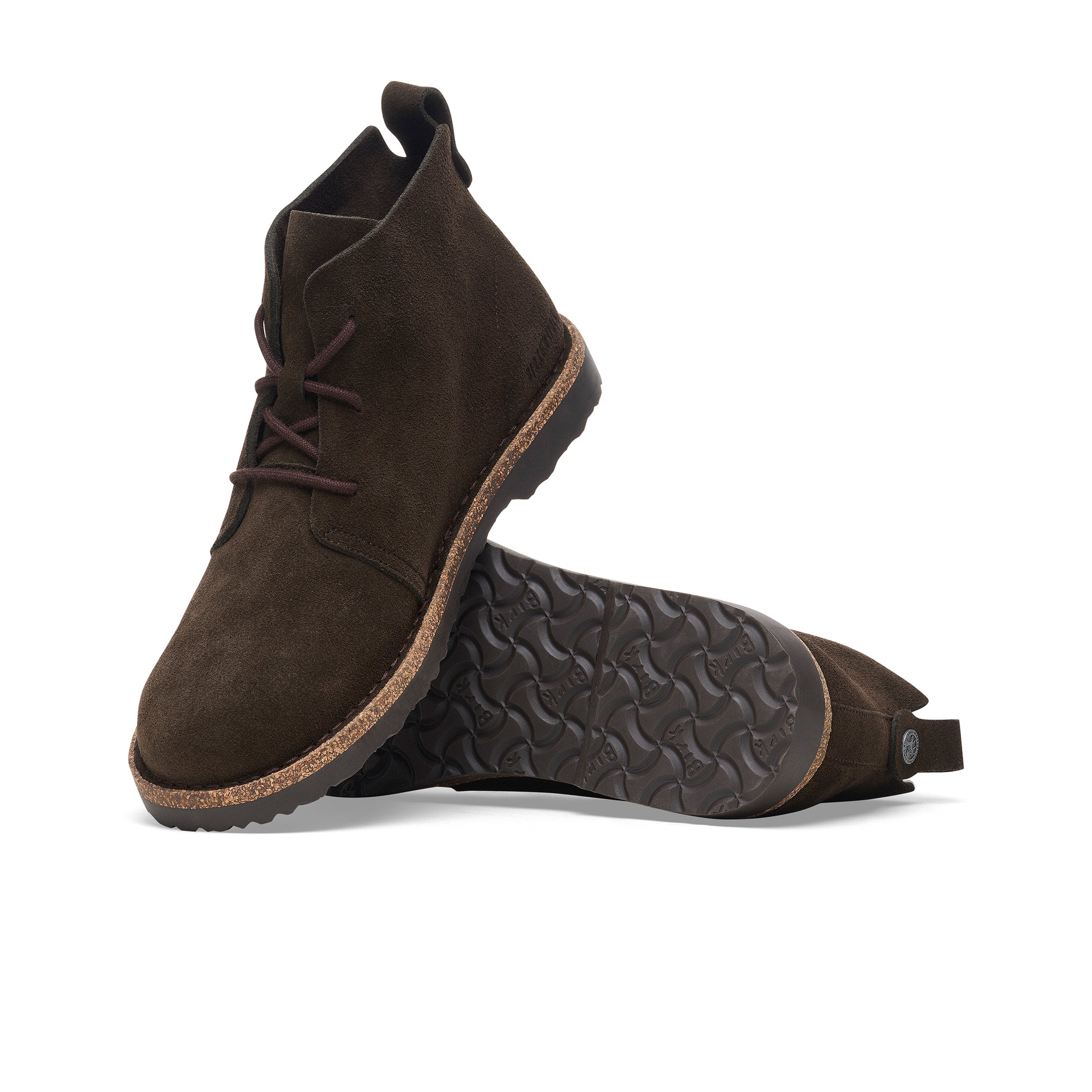 Uppsala Mid Mocca Suede Leather