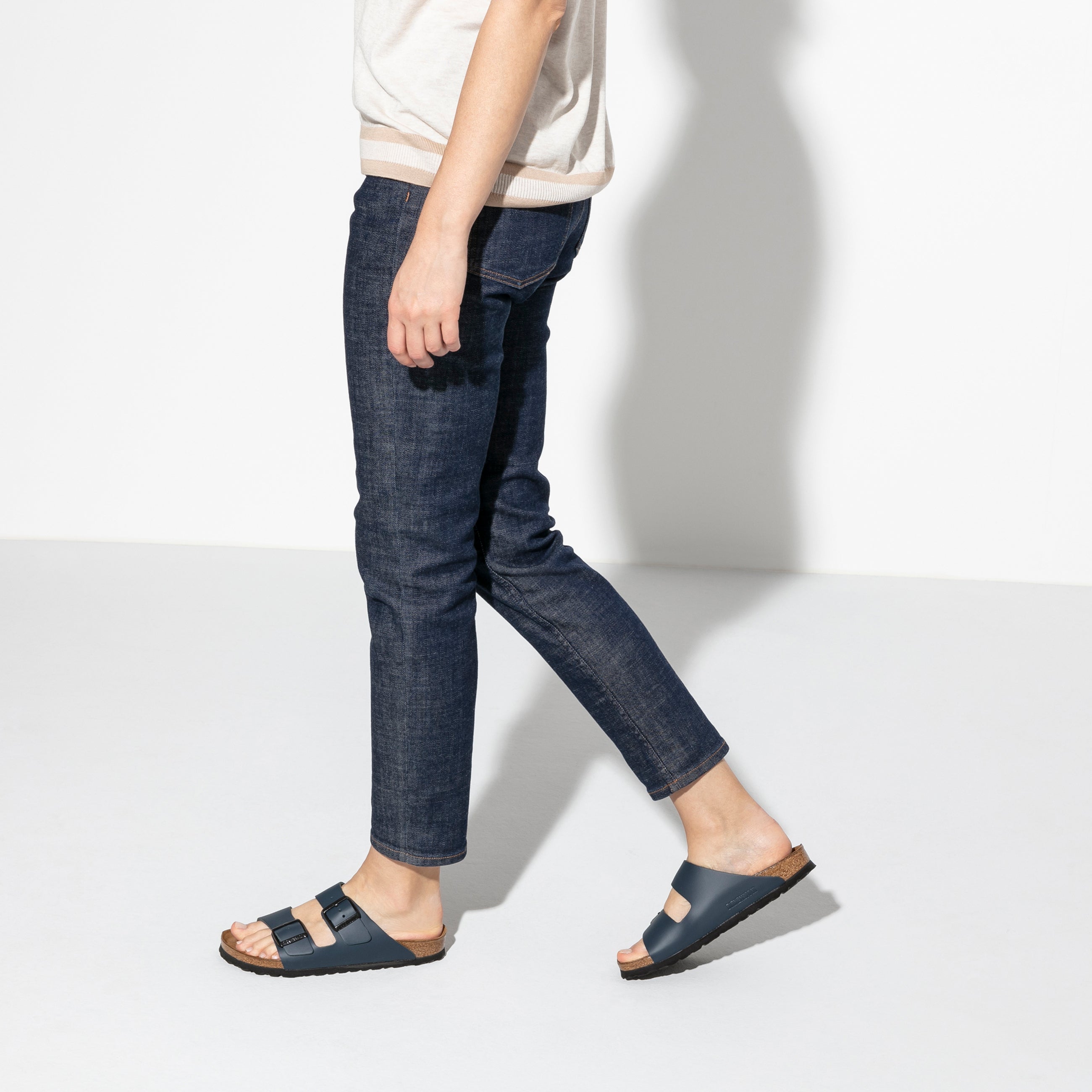 Arizona Blue Smooth Leather