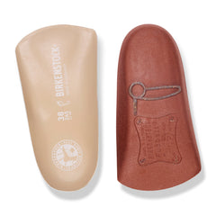 Blue Footbed Leather