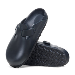 Boston Exquisite Black Natural Leather