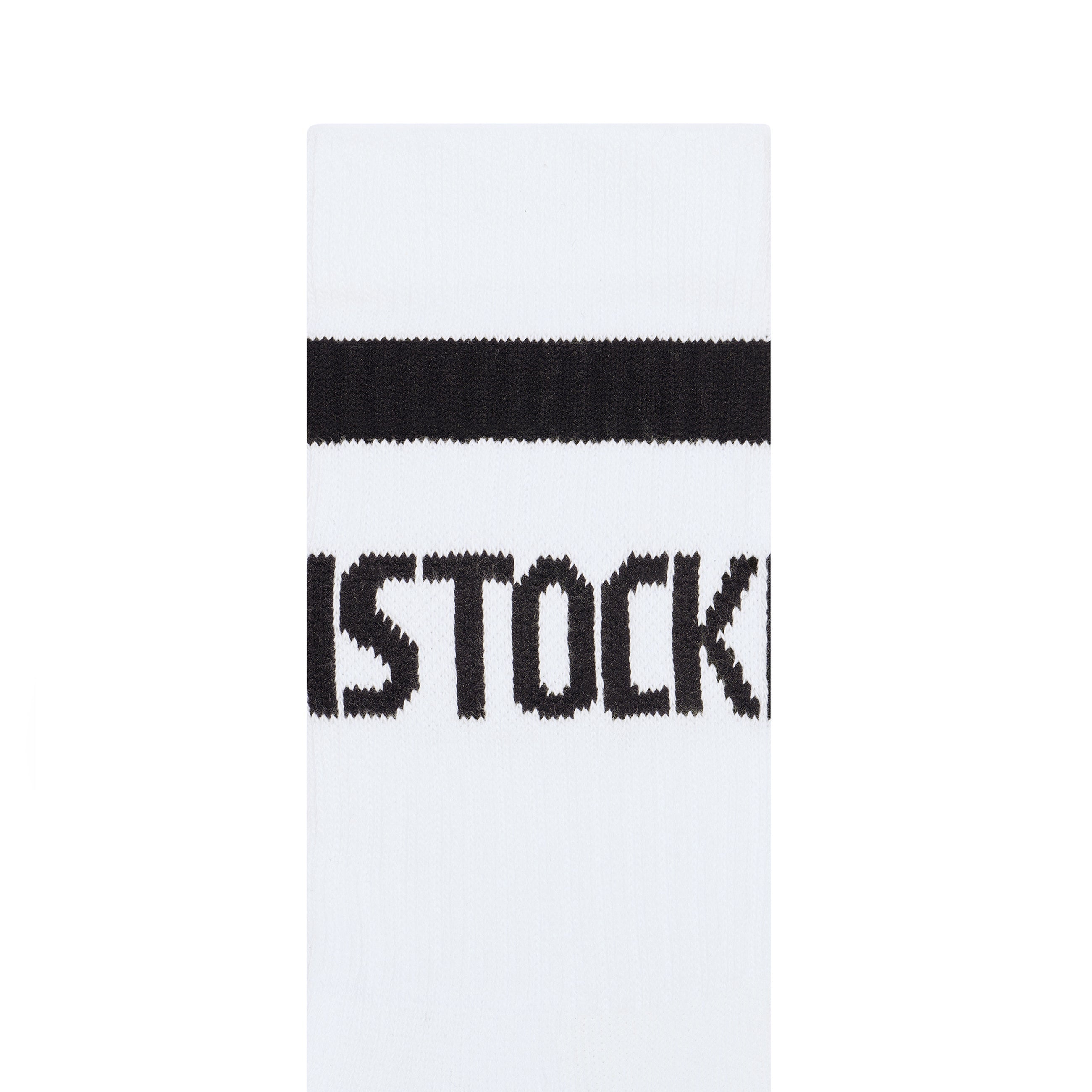 Cotton Tennis Sock White/Black