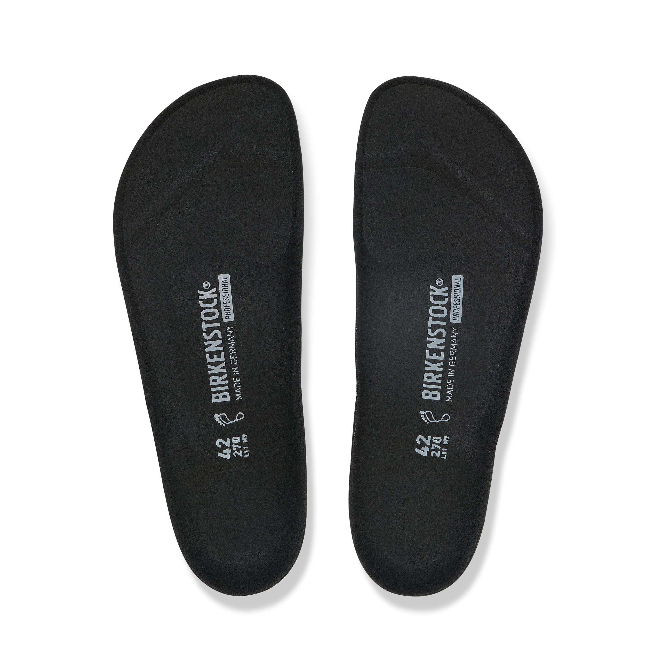Profi Birki Replacement Footbed Black Microfibre