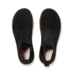 Uppsala Mid Black Suede Leather