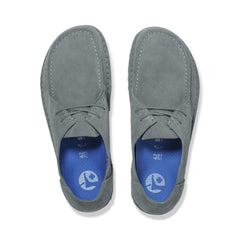 Utti Lace Basalt Grey Suede Leather