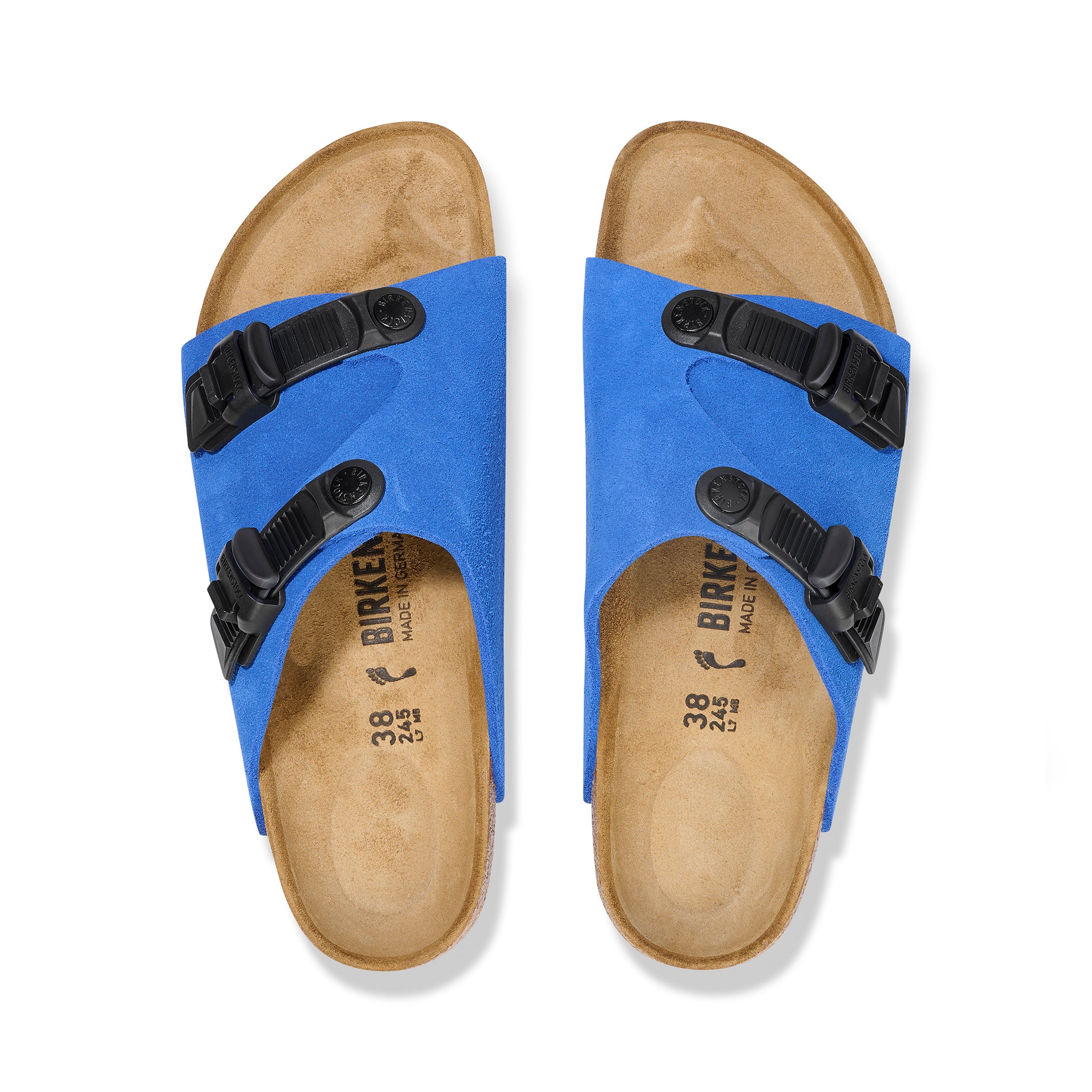 Zurich Tech Ultra Blue Suede Leather